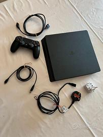 Play station 4 slim 1 TB Con Joypad