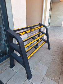 attrezzi palestra Nuovi rastrelliera professionale