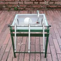 Riempibottiglie a vaschetta a 3 sifoni