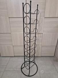 Portabottiglie per bottiglie di vino e acqua