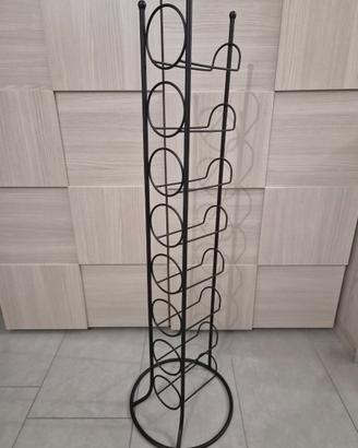 Portabottiglie per bottiglie di vino e acqua