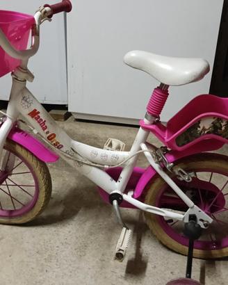 Bicicletta Masha e orso 