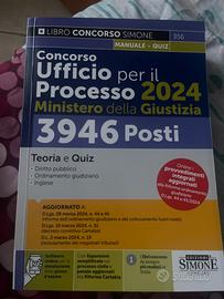 Libro concorso  ufficio processo 2024