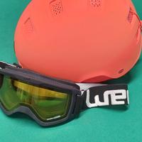 Casco e maschera neve bambino taglia S