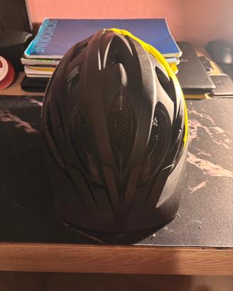 Casco Bici Rockrider Nero/Giallo