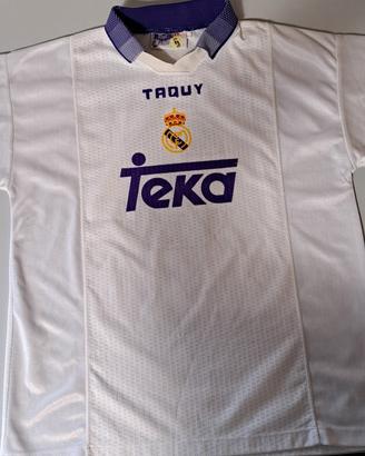 maglia calcio ufficiale Real Madrid fine anni 90