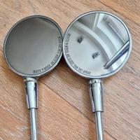 2x Specchietti Moto/Bici Cromati