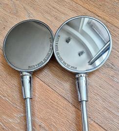 2x Specchietti Moto/Bici Cromati