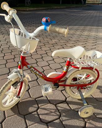 bici a scatto fisso 14 pollici