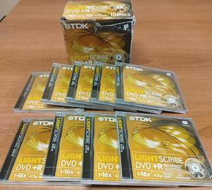 TDK - RW LIGHTSCRIBE DVD +R 1-16X 4.7GB (9PZ)
