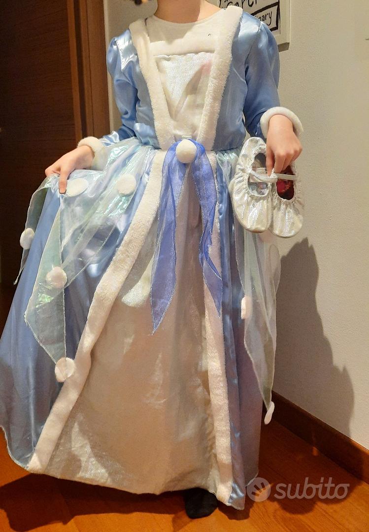 Vestito Carnevale Costume Regina Dei Ghiacci Delle Nevi Costume Di