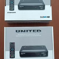 2 ricevitori digitali terrestri 