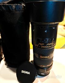 Sigma AF APO  70 210 mm  2.8 Minolta/sony A 