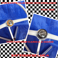 pulsante clacson con orologio per Fiat 500 D F