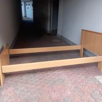 Struttura letto in legno