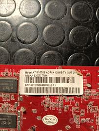 Scheda video ATI RADEON 9200SE AGP8X 128mb