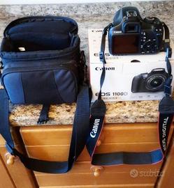 CANON EOS 1100D completa di accessori