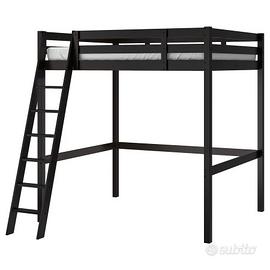 Letto a soppalco IKEA tipo STORA + due lettini