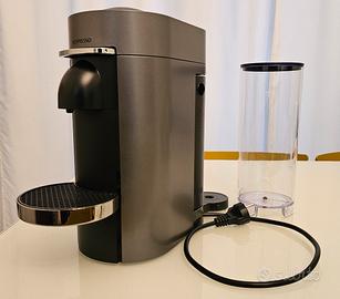 macchina caffè Nespresso Vertuo plus deluxe Titan