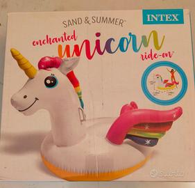 Materassino mare unicorno