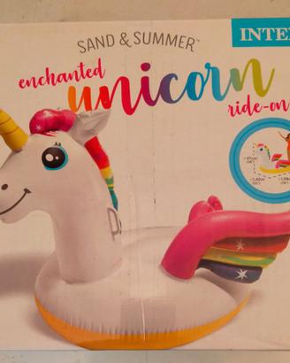 Materassino mare unicorno