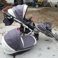 passeggino trio completo + ombrello 