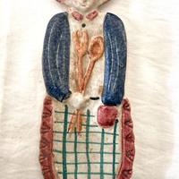 Appoggiacucchiai appendibile in ceramica