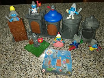 puffi medioevali Mc Donald's anno 2006 