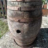 antica botte da restaurare