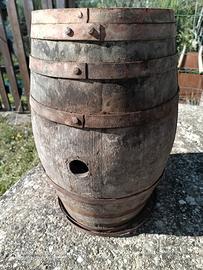 antica botte da restaurare