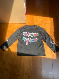 Maglione longsleeve diamantato