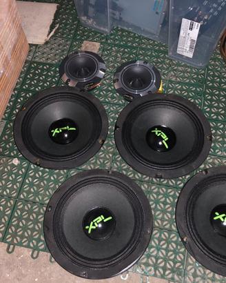 Impianto stereo auto completo