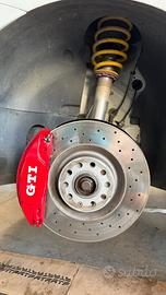 Impianto frenante Brembo 4 pompanti