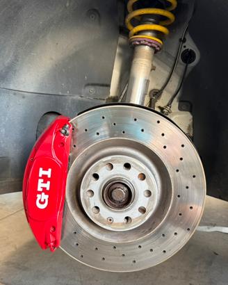 Impianto frenante Brembo 4 pompanti