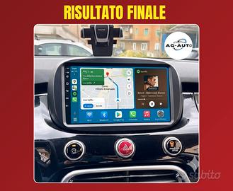 Fiat 500X Autoradio Android Stereo 9 Pollici +KIT