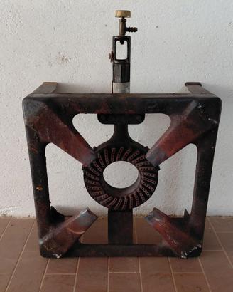 Fornellone a gas in ghisa – 40×40 cm –Fiamma 17 cm