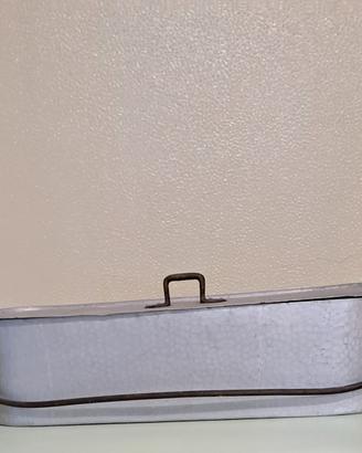 Pentola da cottura pesce in alluminio . Vintage