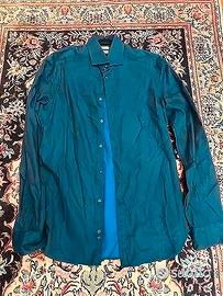 Camicia Camicissima Trendy - Blu Scuro a MicroPois