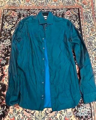 Camicia Camicissima Trendy - Blu Scuro a MicroPois
