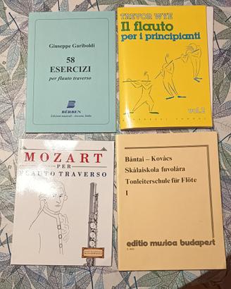 libri per studio flauto traverso 