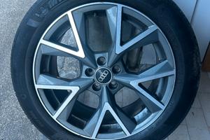 Ruota completa Audi A1 17 cerchio originale + goma