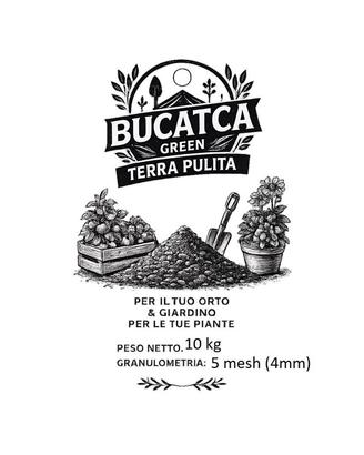 Bucatca Green terra setacciata pronta all'uso 10kg