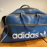 Borsa sportiva blu Adidas anni 70