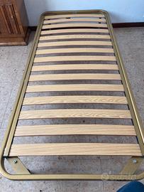 Rete letto singola doghe legno