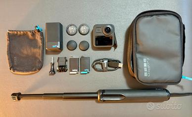 Gopro Max + Stick invisibile + Enduro battery