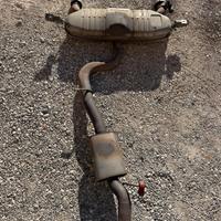 Scarico audi TT mk3 + diffusore originale