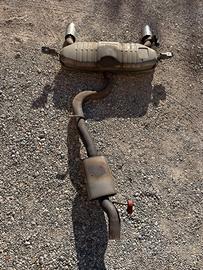 Scarico audi TT mk3 + diffusore originale