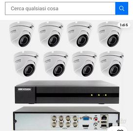 KIT TELECAMERE VIDEO SORVEGLIANZA TB2 MEMORIA hard