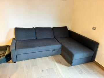 Divano letto angolare con contenitore – grande, co