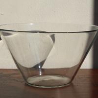 Vaso conico di vetro